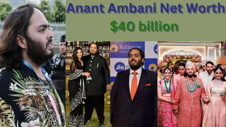 Anant Ambani Net Worth