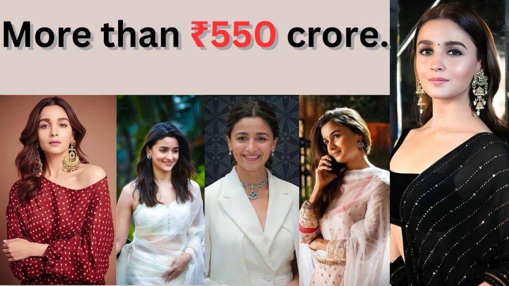 More than ₹550 crore Net worth