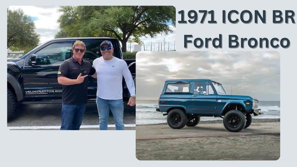 1971 ICON BR Ford Bronco Joe Rogan's Car Collection